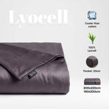 Eucalyptus Lyocell Fitted Sheet – 150×200 cm (UK King Size)