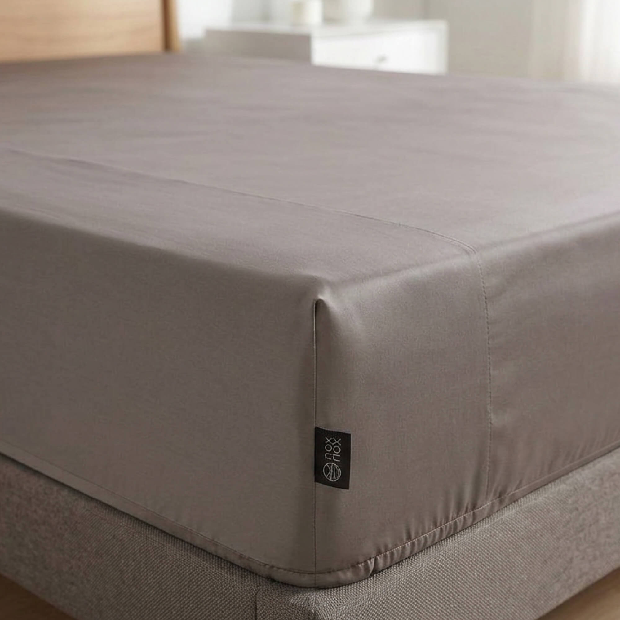 Prześcieradło z gumką Lyocell 200×220 cm – Eukaliptus