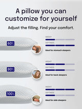 NOXNOX® Regulowana poduszka ergonomiczna