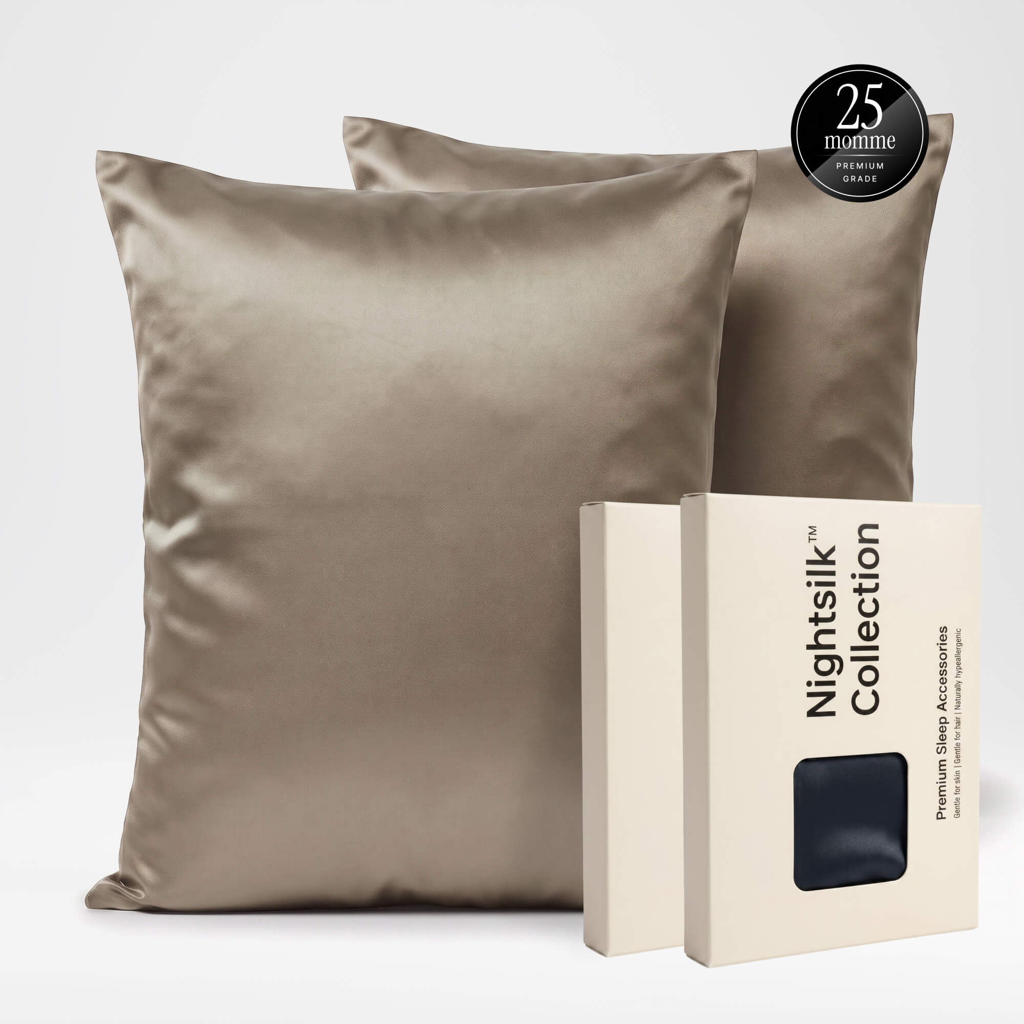 Signature Silk Pillowcases 25 momme