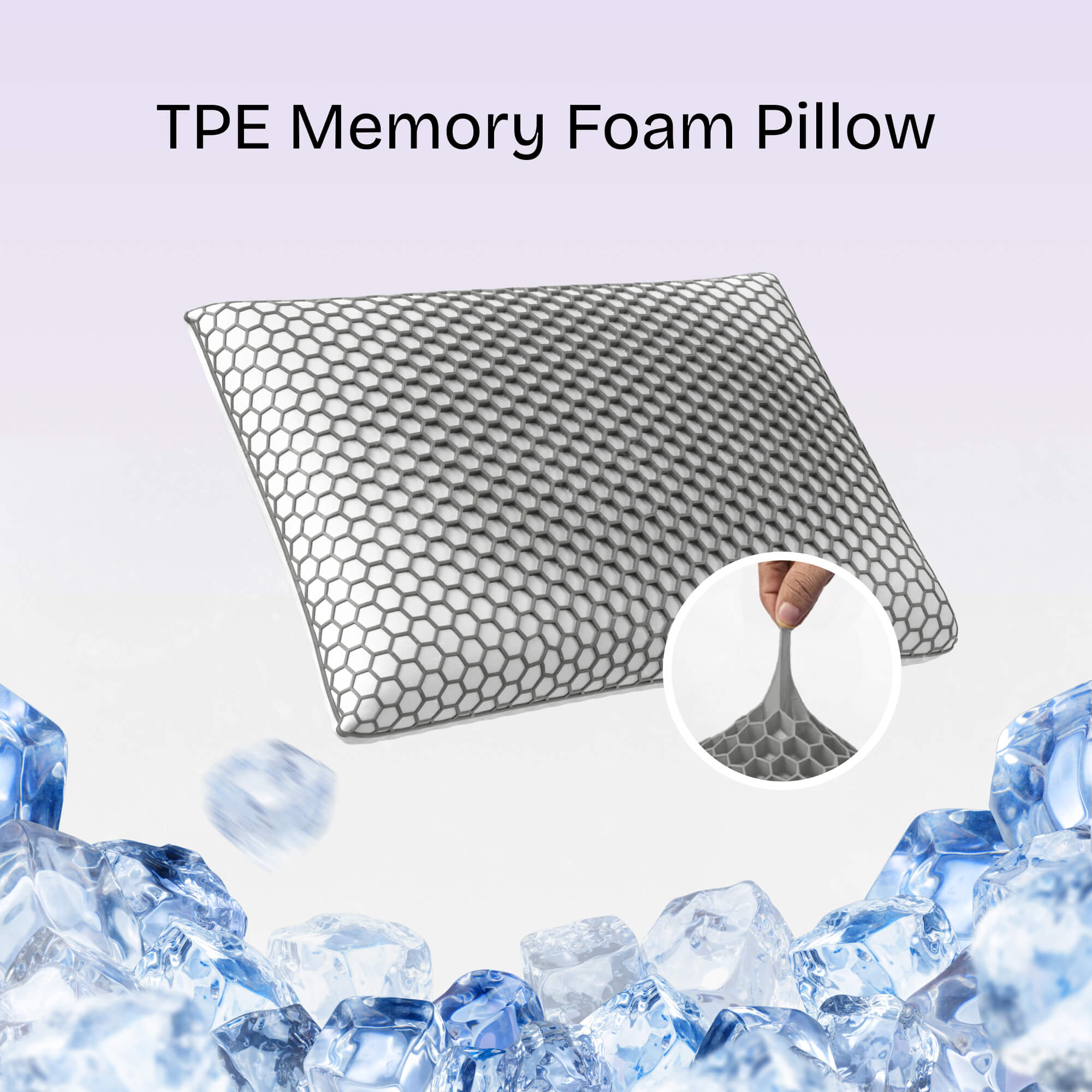 Poduszka TPE Memory Foam