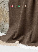 Pled Alpaka Herringbone Chocolate