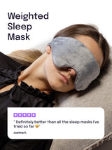 Obciążona maska do snu